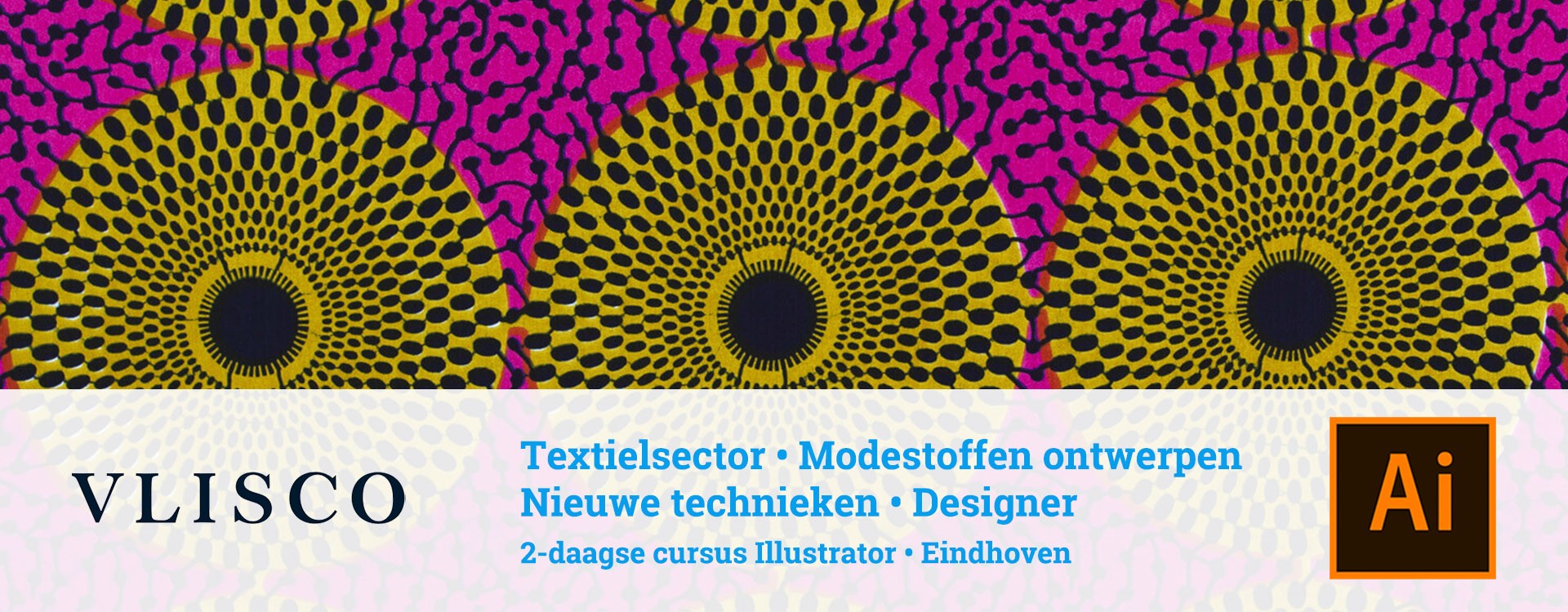 Vloeiende textieldessins met nieuwe technieken